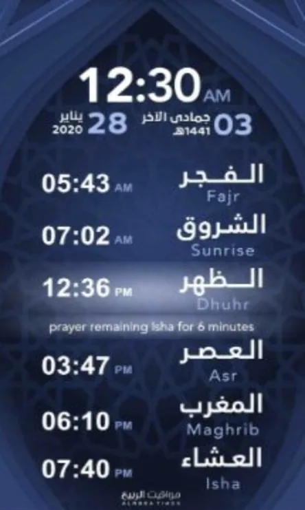 شاشة ثنائية اللغة