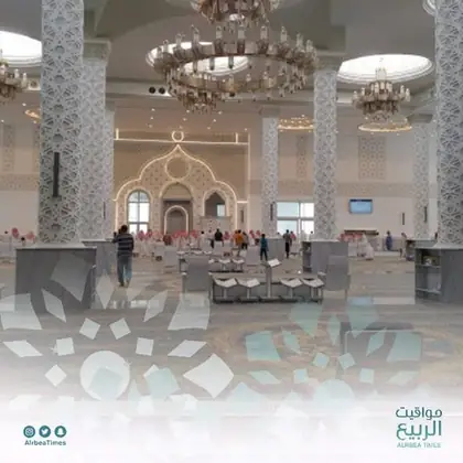 من أعمالنا: شاشة مواقيت الربيع داخل مسجد (33)